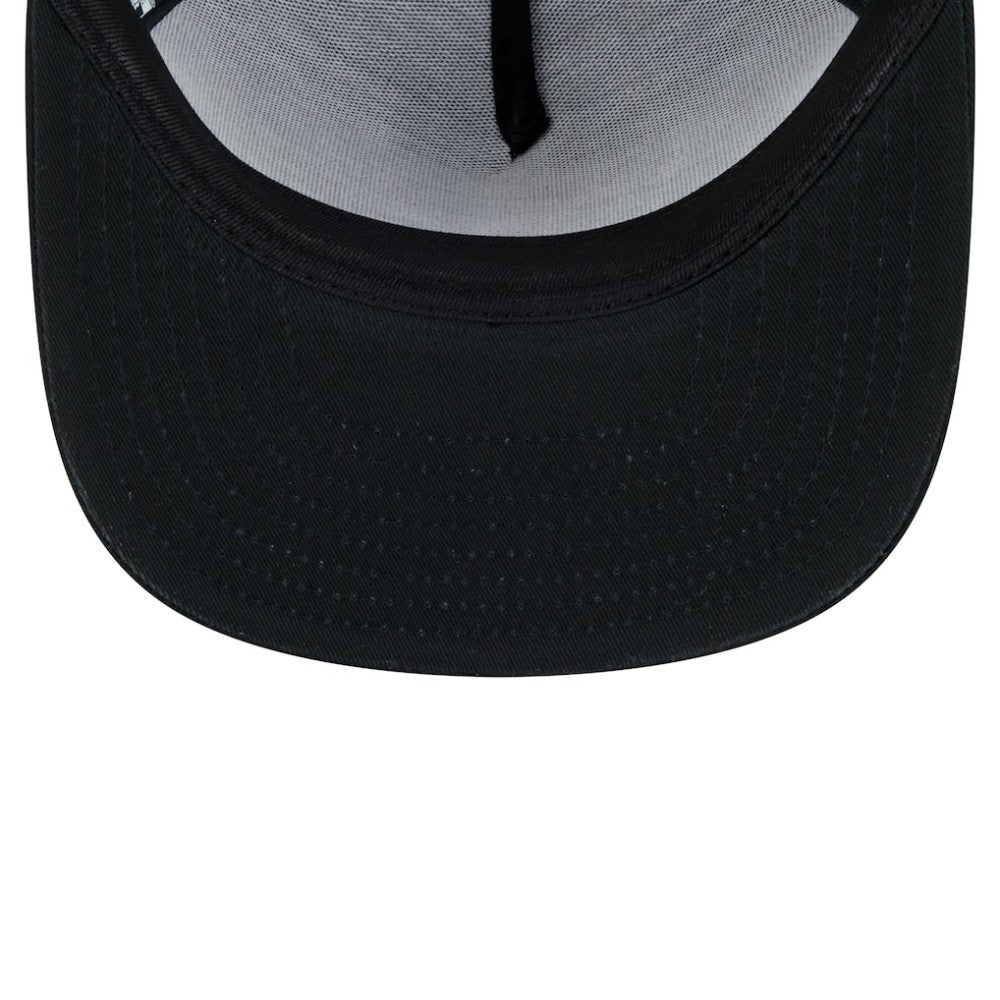 MLB Atlanta Braves New Era Score Check A-Frame Trucker 9FIFTY Snapback Hat
