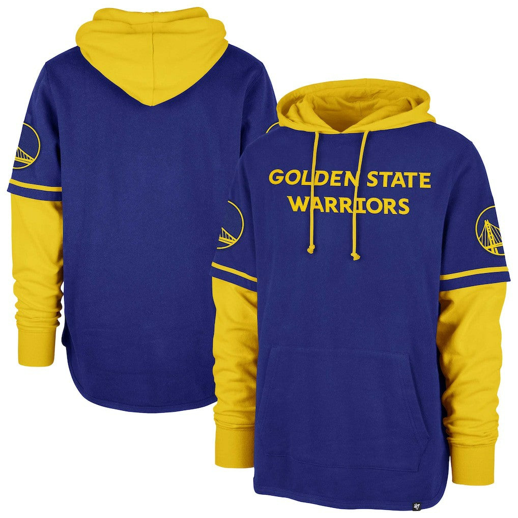 NBA Golden State Warriors '47 Trifecta Shortstop Pullover Hoodie sale