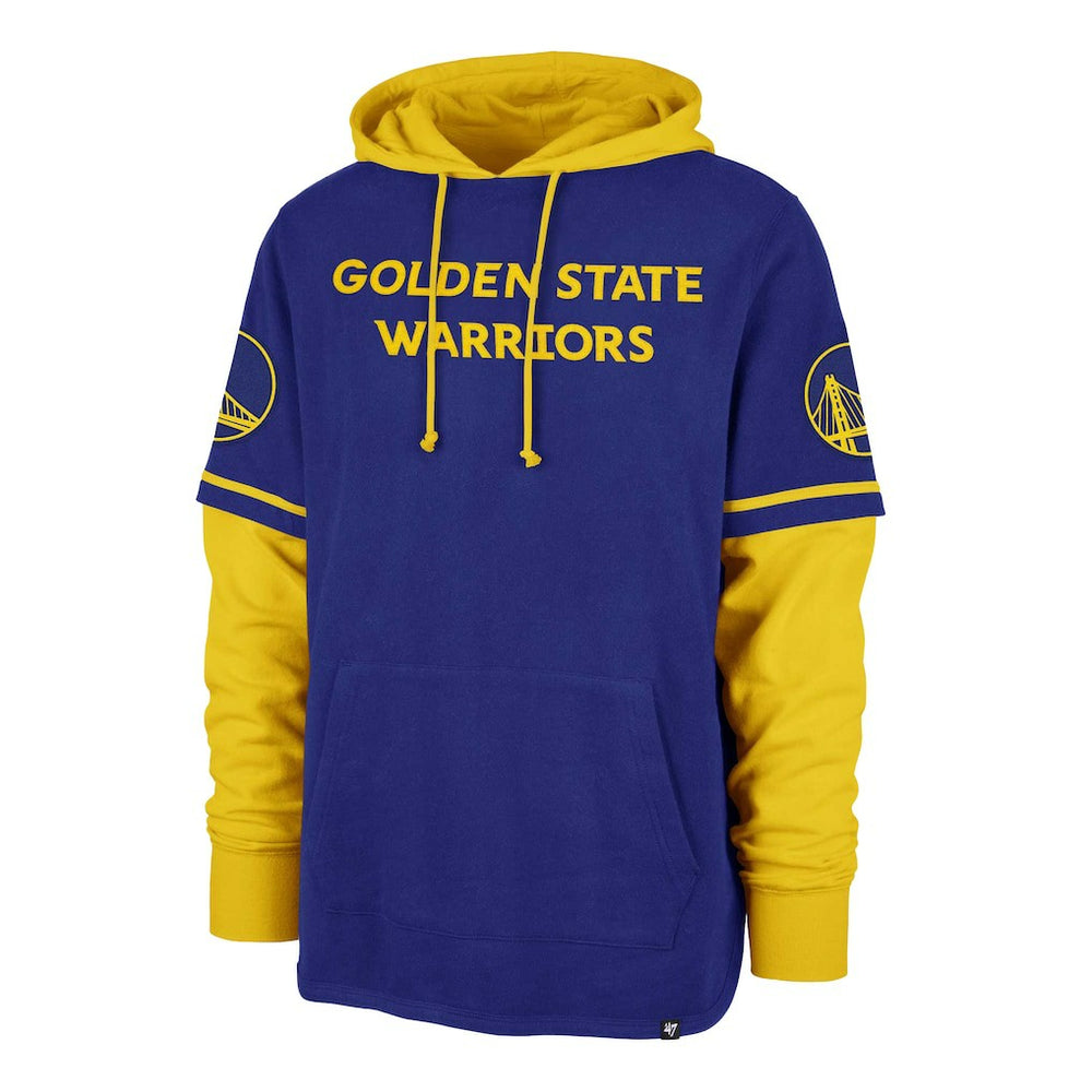 NBA Golden State Warriors '47 Trifecta Shortstop Pullover Hoodie sale