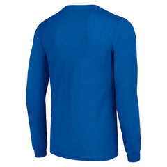NHL Blue New York Rangers Starter Player Grid Long Sleeve T-Shirt