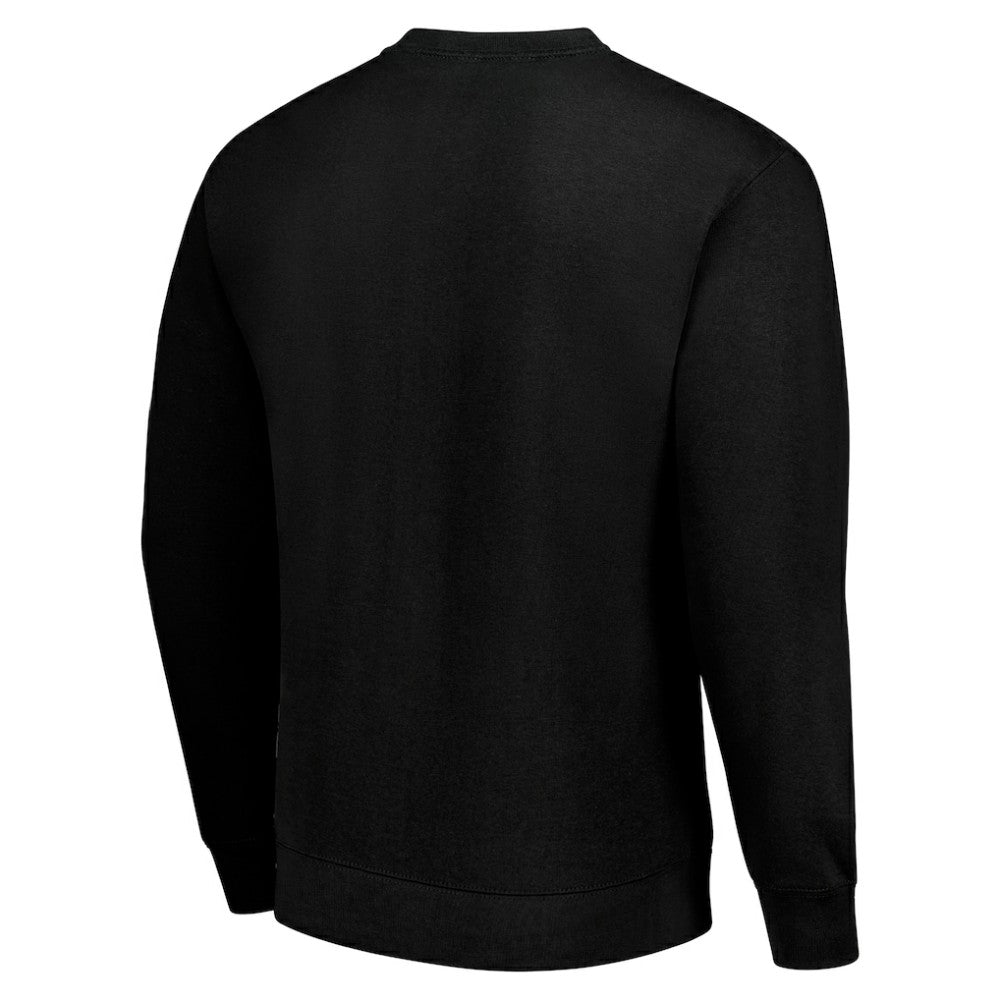 NHL Black Boston Bruins Starter Player Grid Fleece Pullover Sweatshirt