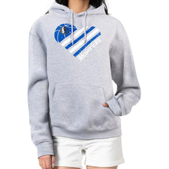 NBA Dallas Mavericks G-III 4Her by Carl Banks Women's Heart Pullover Hoodie - Heather Gray online
