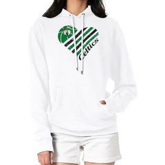 NBA Boston Celtics G-III 4Her by Carl Banks Women's Heart Pullover Hoodie - White sale