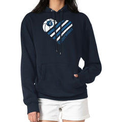NBA Minnesota Timberwolves G-III 4Her by Carl Banks Women's Heart Pullover Hoodie - Navy online