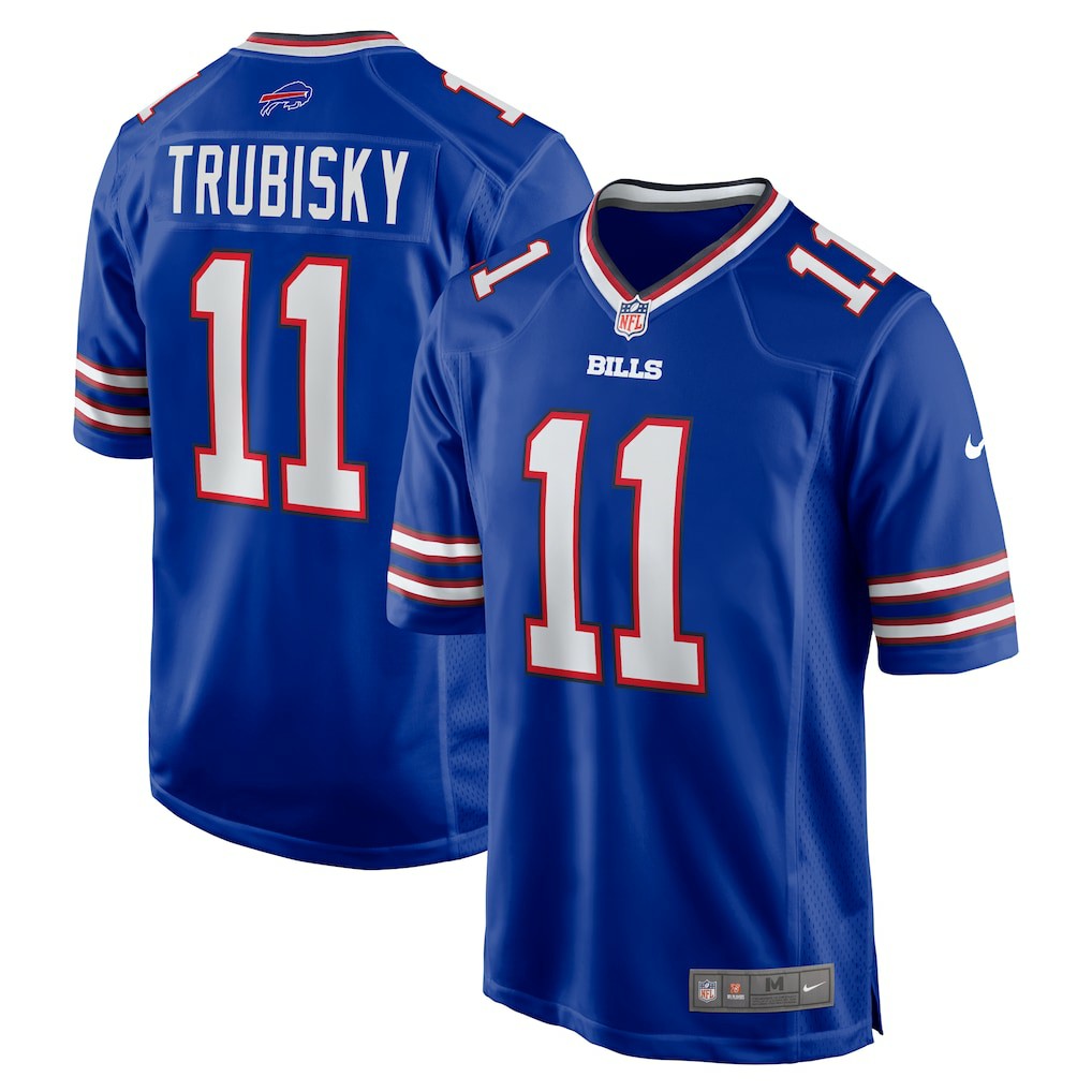 Mitchell Trubisky  Game Jersey - Buffalo Bills