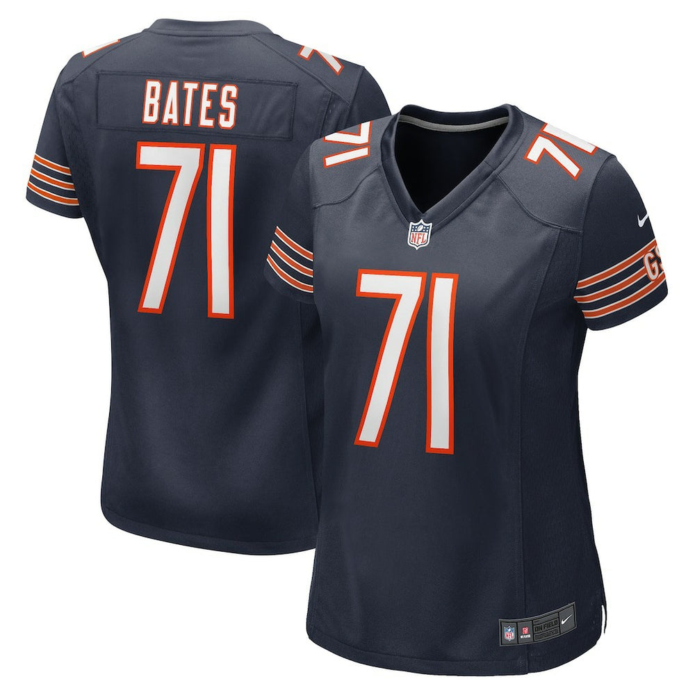 Ryan Bates  Women's Game Jersey - Chicago Bears