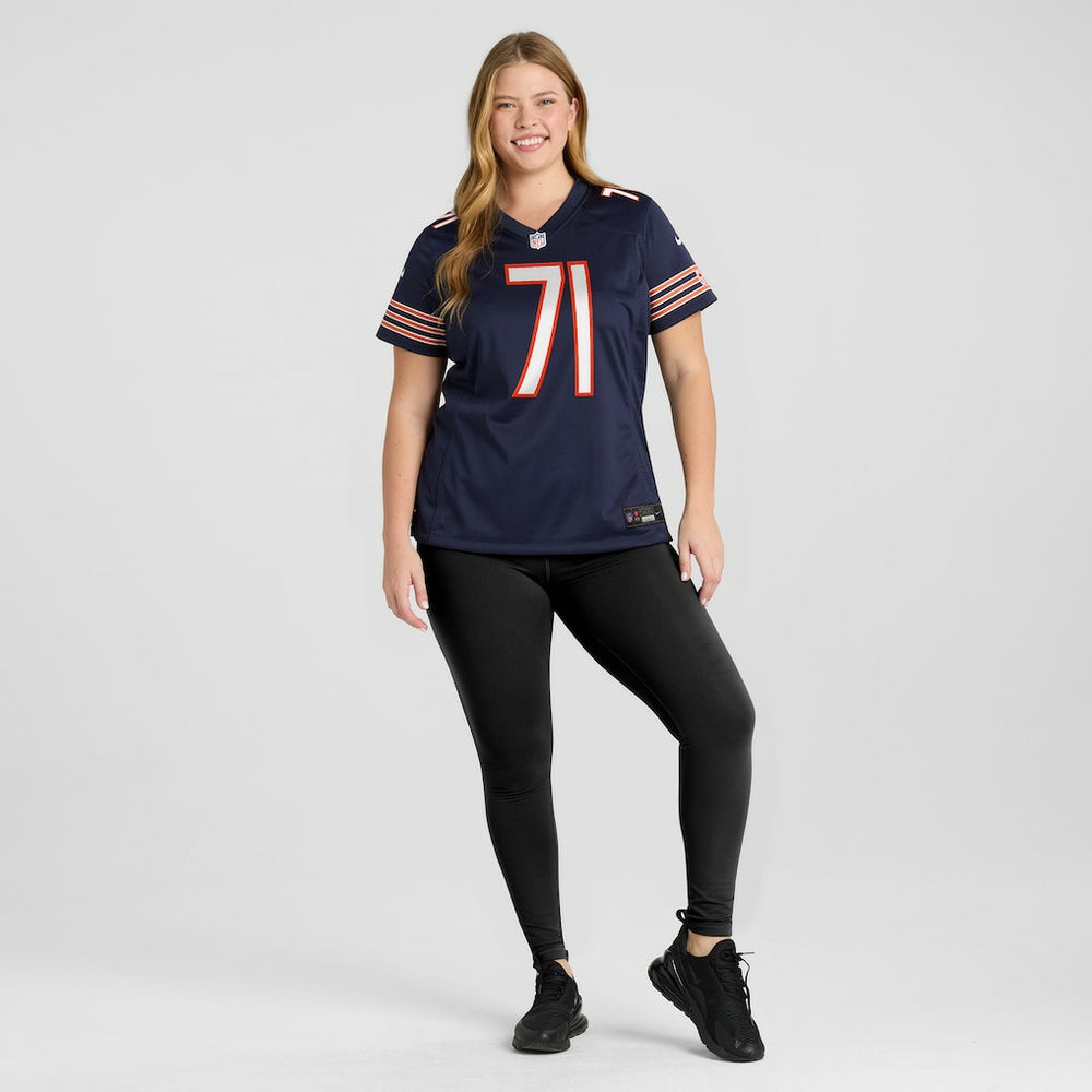 Ryan Bates  Women's Game Jersey - Chicago Bears