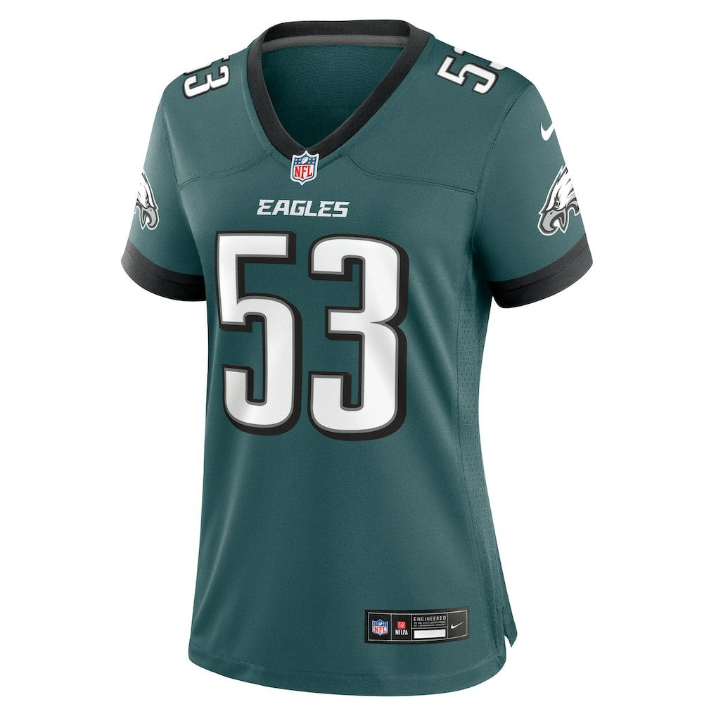 Zack Baun  Women's Game Jersey - Philadelphia Eagles
