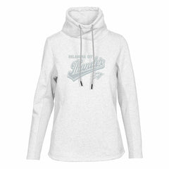 NBA Oklahoma City Thunder Levelwear Women's Loop Sweep Pullover Sweatshirt