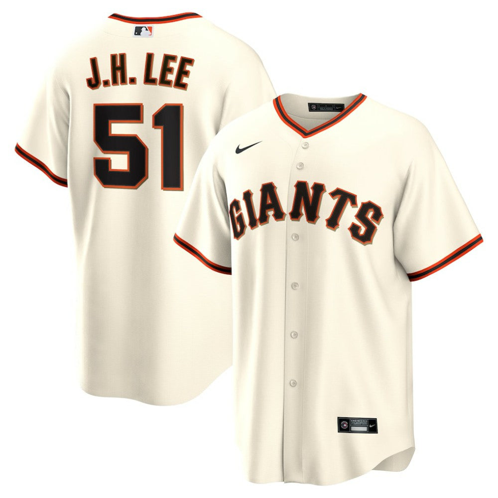 MLB Jung Hoo Lee San Francisco Giants Nike Home Replica Player Jersey