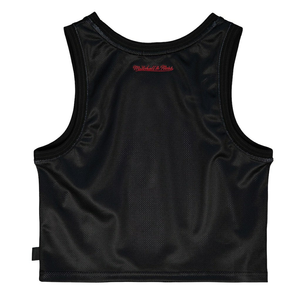 NBA Chicago Bulls Women's Hardwood Classics Big Face 4.0 Cropped Tank Top sale