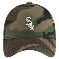 MLB Chicago White Sox New Era Woodland Team Pop 9FORTY A-Frame Adjustable Hat