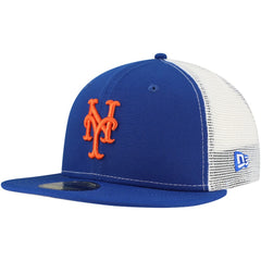 MLB New York Mets New Era Team Color 59FIFTY Trucker Fitted Hat