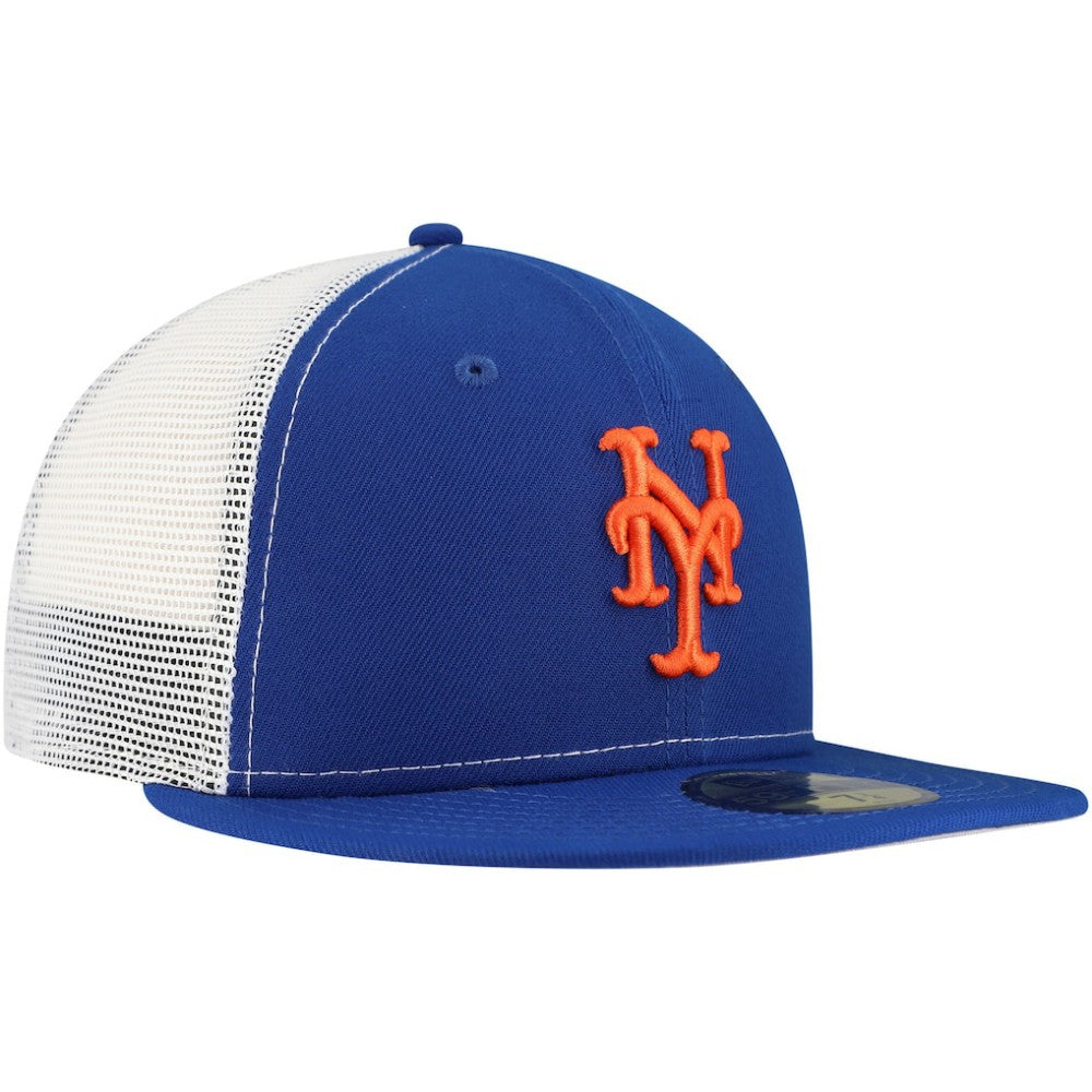 MLB New York Mets New Era Team Color 59FIFTY Trucker Fitted Hat