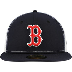 MLB Boston Red Sox New Era Team Color 59FIFTY Trucker Fitted Hat