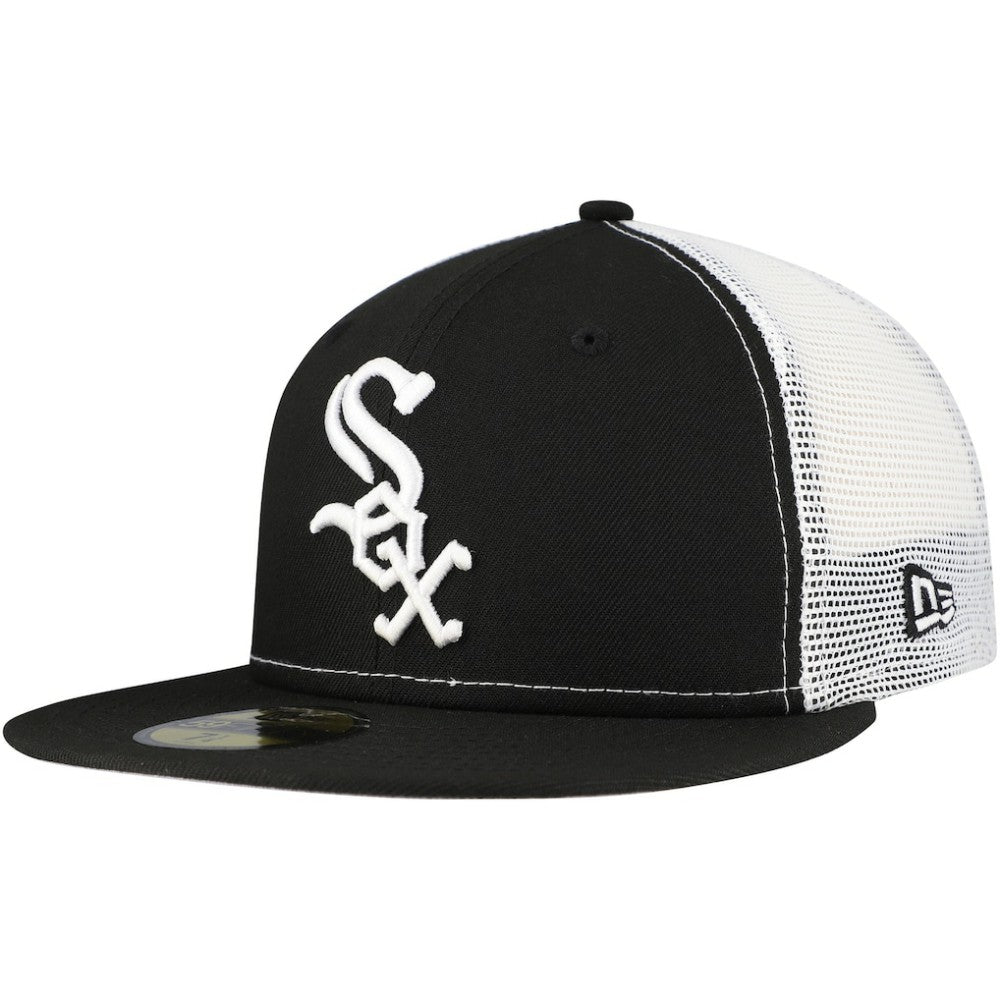 MLB Chicago White Sox New Era Team Color 59FIFTY Trucker Fitted Hat