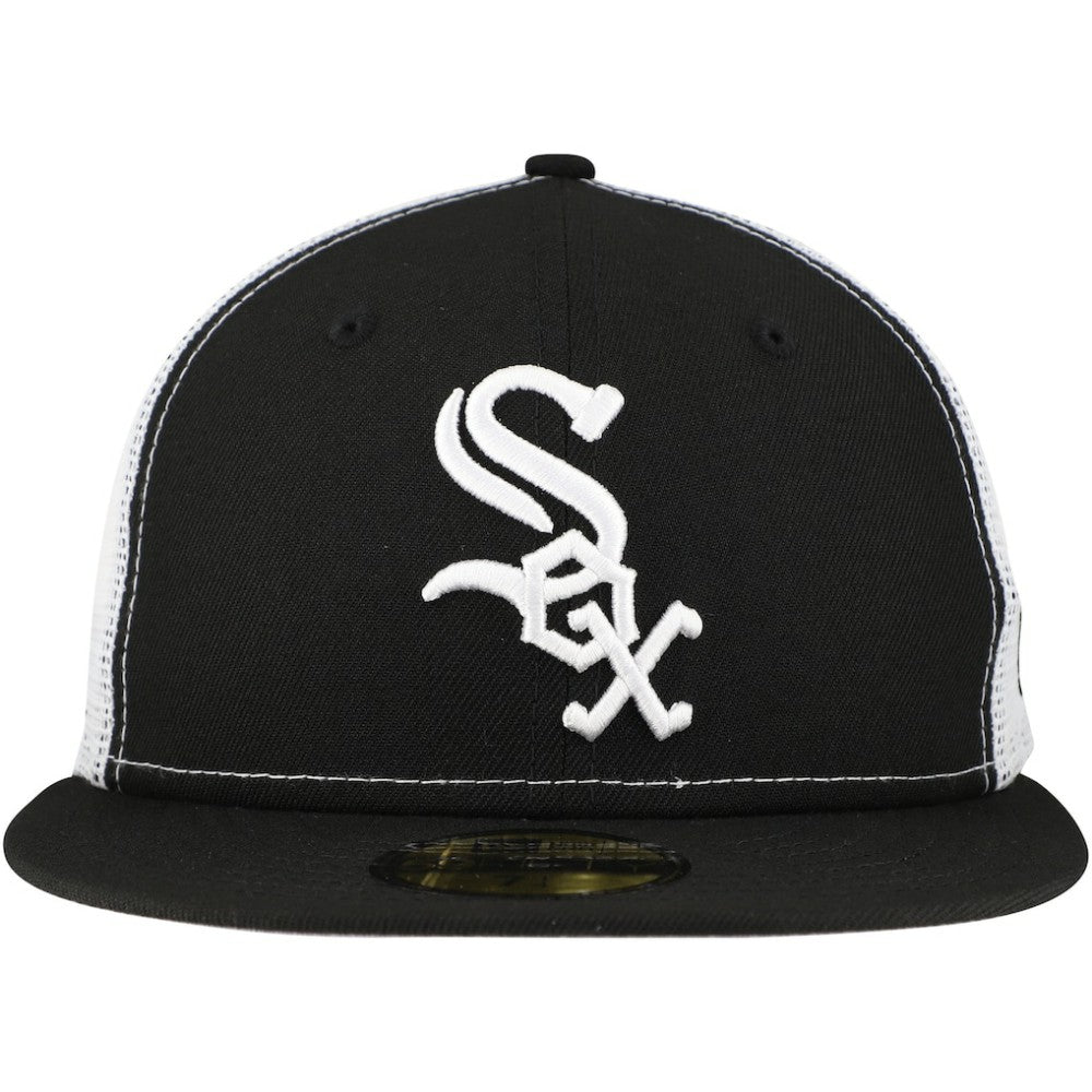 MLB Chicago White Sox New Era Team Color 59FIFTY Trucker Fitted Hat
