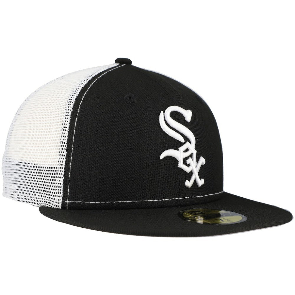 MLB Chicago White Sox New Era Team Color 59FIFTY Trucker Fitted Hat