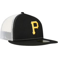 MLB Pittsburgh Pirates New Era Team Color 59FIFTY Trucker Fitted Hat