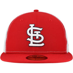 MLB St. Louis Cardinals New Era Team Color 59FIFTY Trucker Fitted Hat