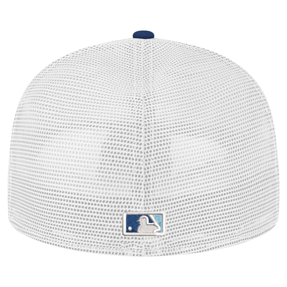 MLB Tampa Bay Rays New Era Team Color 59FIFTY Trucker Fitted Hat