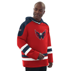 NHL Red/Navy Washington Capitals Starter Hockey Pullover Hoodie