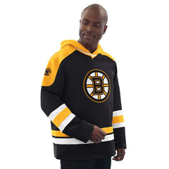 NHL Black/Gold Boston Bruins Starter Hockey Pullover Hoodie