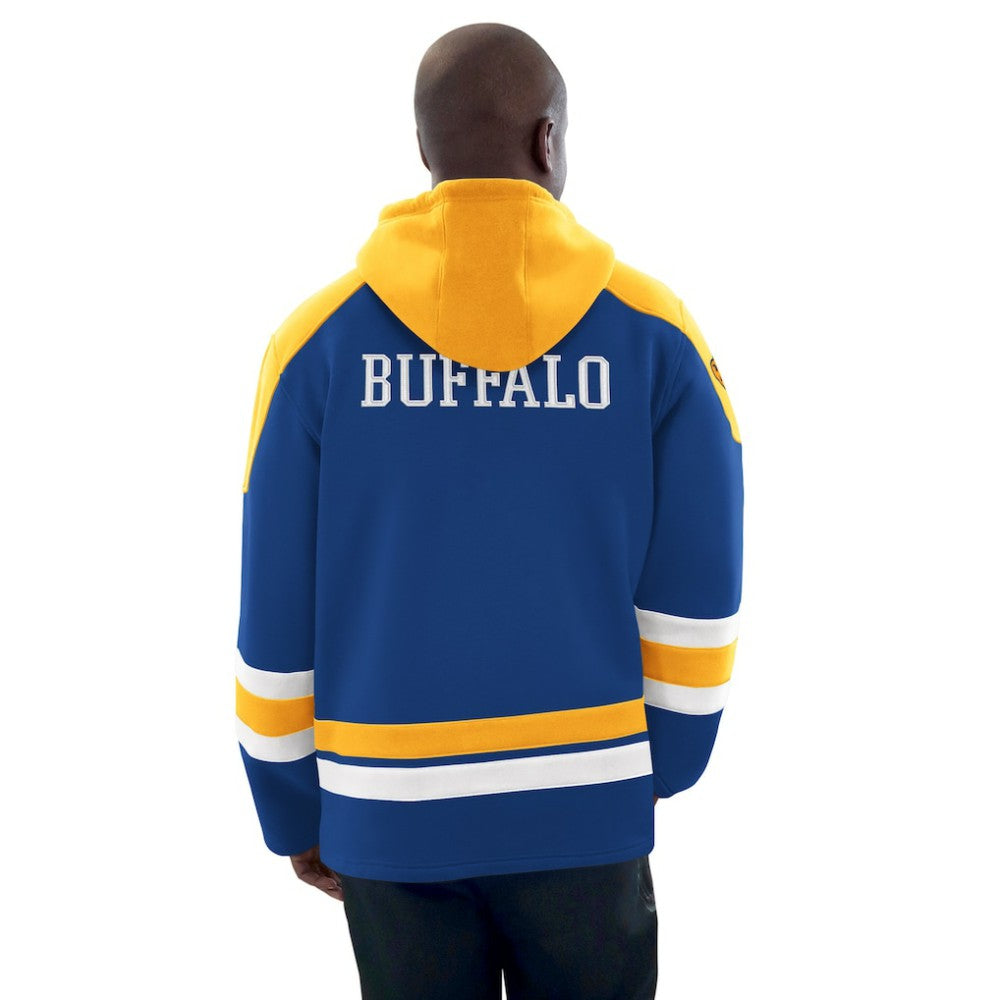 NHL Royal/Gold Buffalo Sabres Starter Hockey Pullover Hoodie