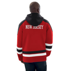 NHL Red/Black New Jersey Devils Starter Hockey Pullover Hoodie
