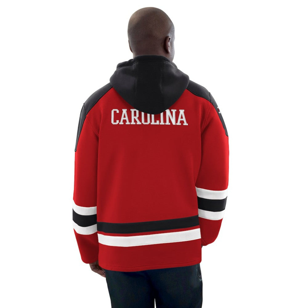 NHL Red/Black Carolina Hurricanes Starter Hockey Pullover Hoodie