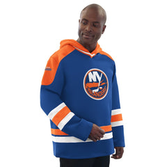NHL Royal/Orange New York Islanders Starter Hockey Pullover Hoodie