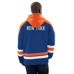 NHL Royal/Orange New York Islanders Starter Hockey Pullover Hoodie