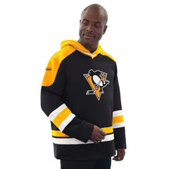 NHL Black/Gold Pittsburgh Penguins Starter Hockey Pullover Hoodie