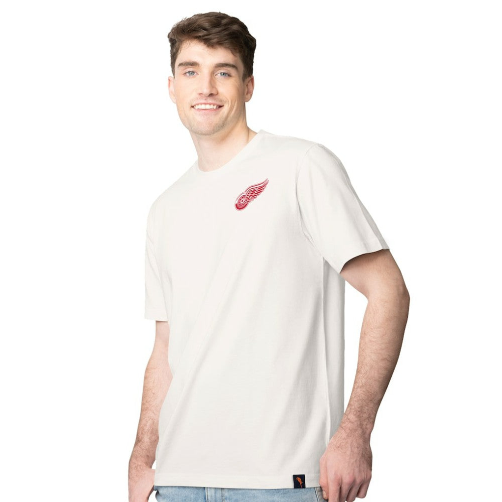NHL Cream Detroit Red Wings Margaritaville Time Flies T-Shirt