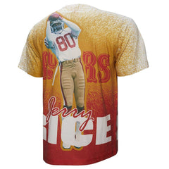 Jerry Rice  Burst Retired Player T-Shirt - San Francisco 49ers