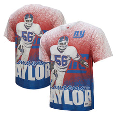 Lawrence Taylor  Burst Retired Player T-Shirt - New York Giants