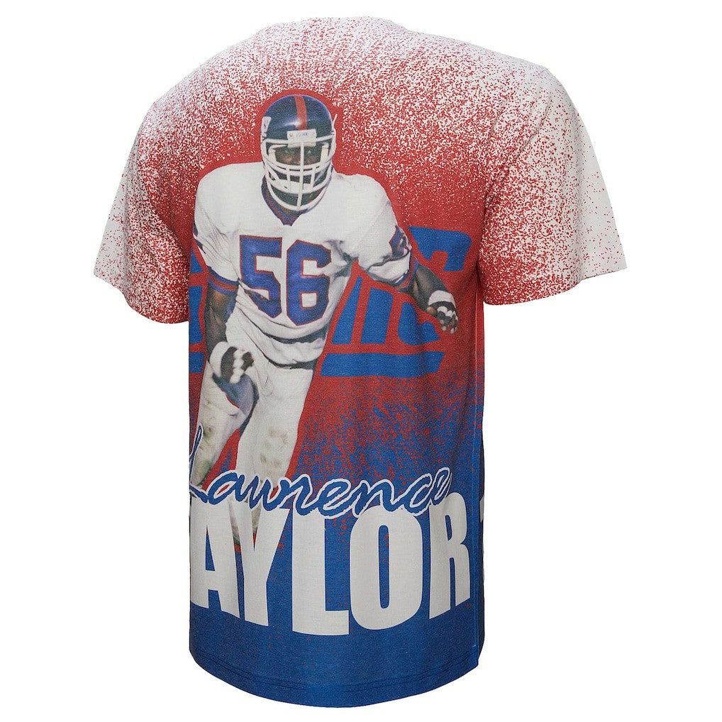 Lawrence Taylor  Burst Retired Player T-Shirt - New York Giants