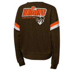 Girls Eternal Love Pullover Sweatshirt - Cleveland Browns