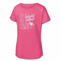Girls Youth Signal Caller Dolman T-Shirt - Arizona Cardinals