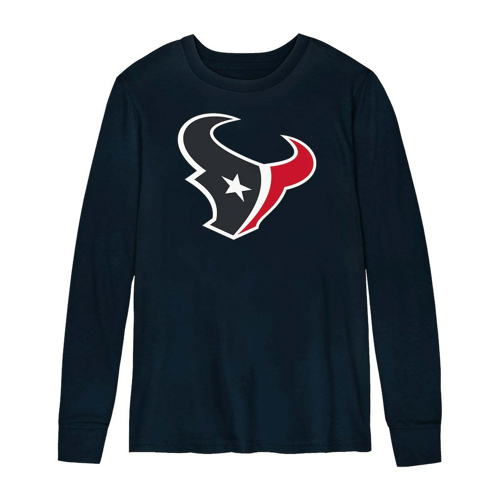 Preschool Primary Logo Long Sleeve T-Shirt - Houston Texans