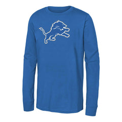 Youth Primary Logo Long Sleeve T-Shirt - Detroit Lions
