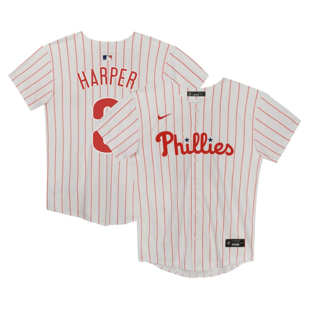 MLB Bryce Harper Philadelphia Phillies Nike Preschool Home Game Jersey