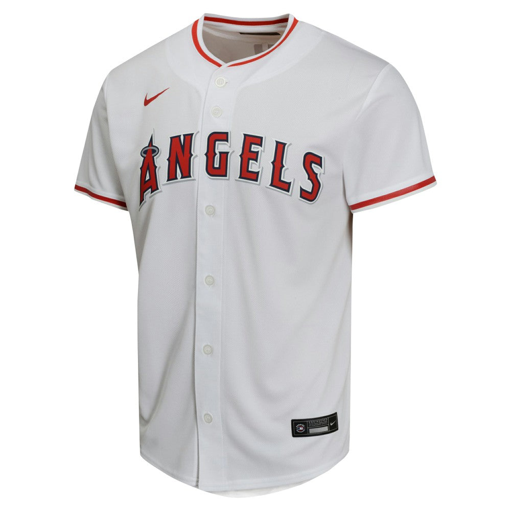 MLB Mike Trout Los Angeles Angels Nike Youth Home Game Player Jersey