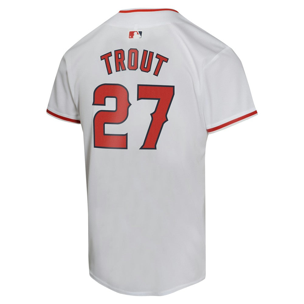 MLB Mike Trout Los Angeles Angels Nike Youth Home Game Player Jersey