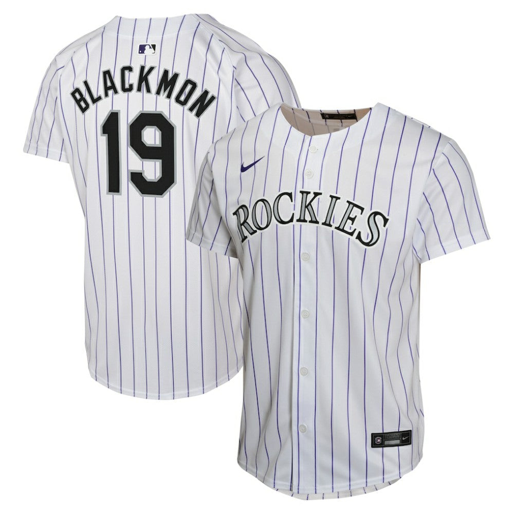 MLB Charlie Blackmon Colorado Rockies Nike Youth Home Game Player Jersey
