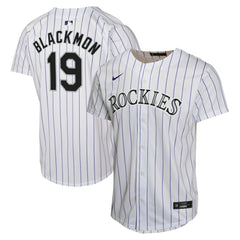 MLB Charlie Blackmon Colorado Rockies Nike Youth Home Game Player Jersey