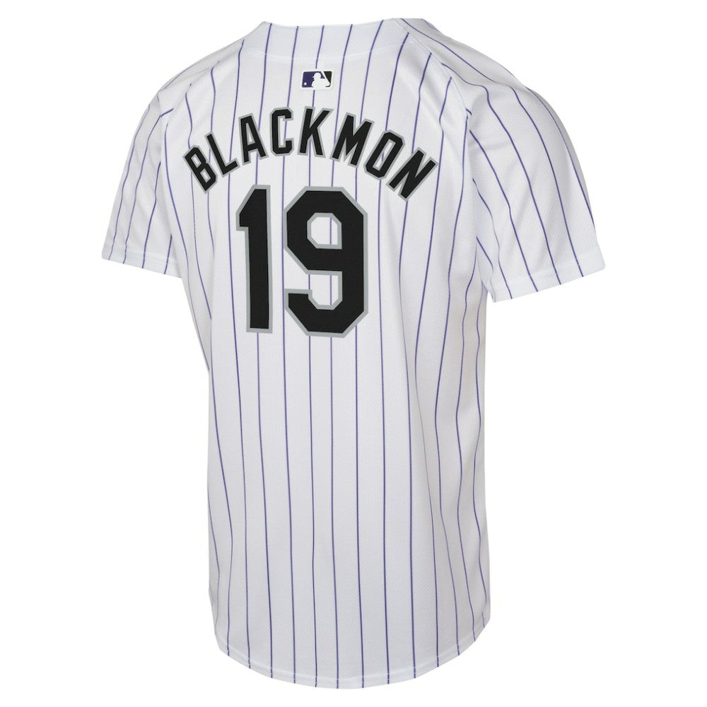 MLB Charlie Blackmon Colorado Rockies Nike Youth Home Game Player Jersey
