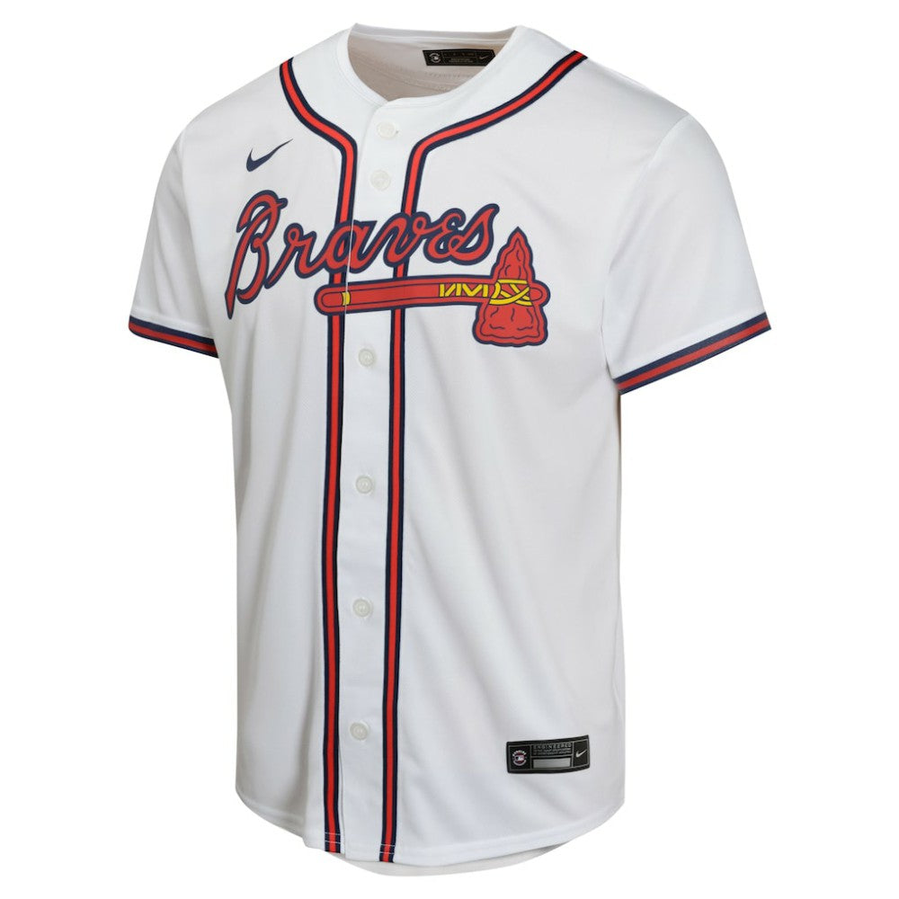 MLB Ozzie Albies Atlanta Braves Nike Youth Home Game Player Jersey