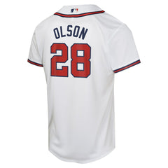MLB Matt Olson Atlanta Braves Nike Youth Home Game Player Jersey
