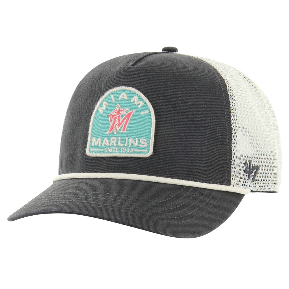 MLB Miami Marlins '47 Cypress Trucker Hitch Adjustable Hat